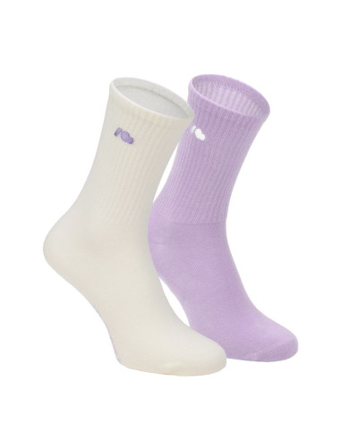 Kubota 2-pak skarpet cloud fioletowy k25ss-300-001-10-2