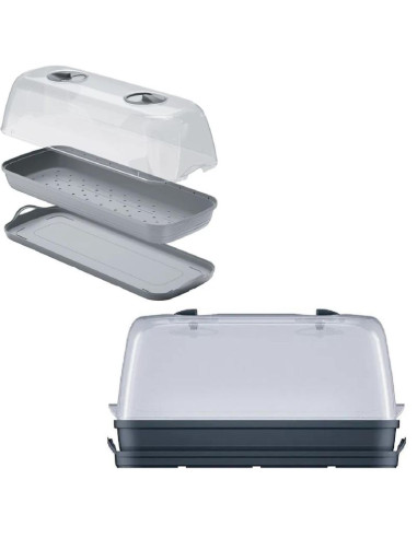 Szklarnia 3,6 l respana table greenhouse 2 antracyt