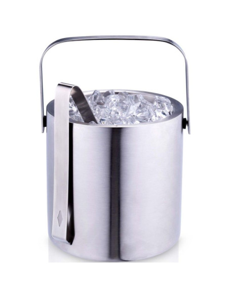 Wiaderko do lodu 1,2l szczypce alpina