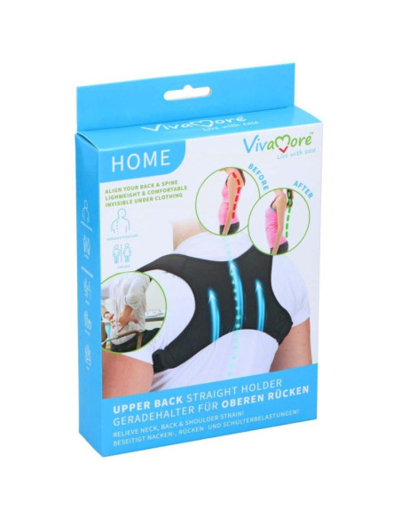 Koordynator wad postawy pleców ramion czarny