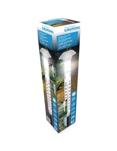 Termometr solarny z oświetleniem led wys 97cm grundig