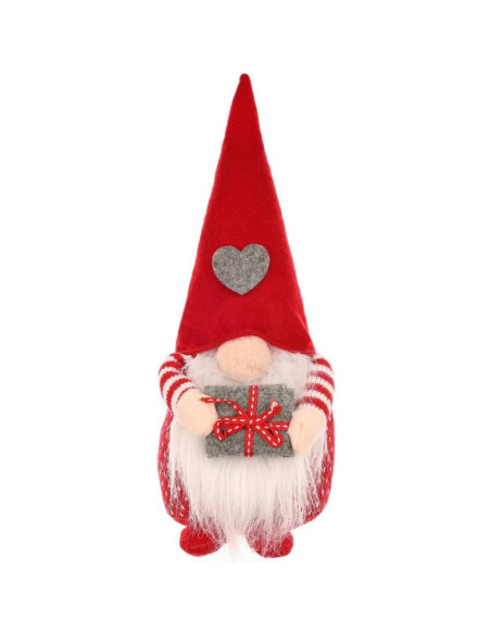 Mikołaj z prezentem 50cm