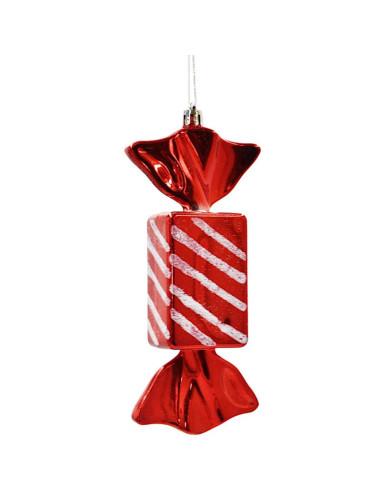 Bombka formówka plastikowa bezpieczna 15cm cukierki 8szt mica