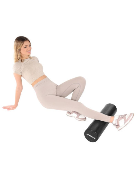 Wałek roller fitness joga epp czarny 15x60cm enero fit