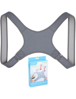 Koordynator wad postawy pleców ramion szary