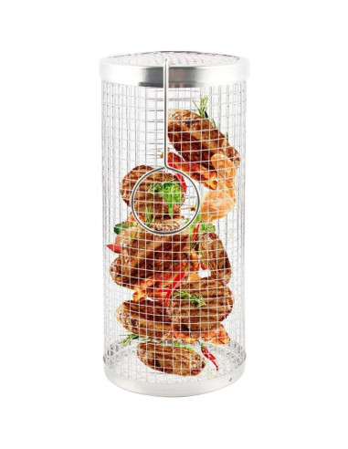 Koszyk do grillowania warzyw 9x9x20cm 2szt