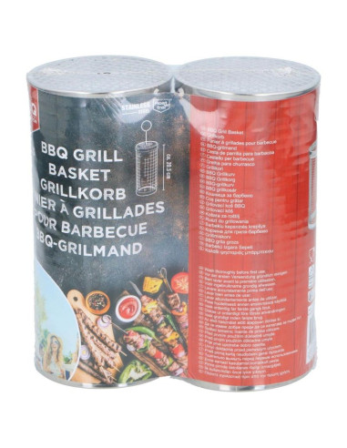 Koszyk do grillowania warzyw 9x9x20cm 2szt