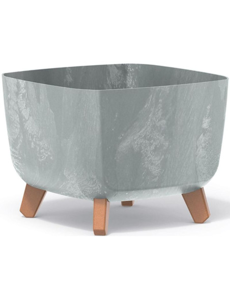 Doniczka gracia square beton effect 29x29cm