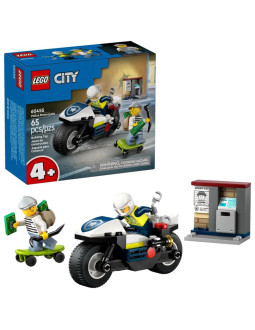 Lego city 60455 pościg na motocyklu policyjnym
