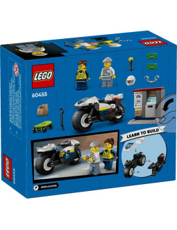 Lego city 60455 pościg na motocyklu policyjnym 2
