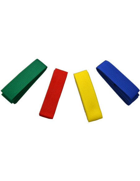 Szarfa do zabaw 10 szt żółta