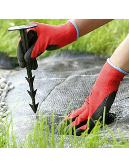 Szpilki groty kołki do agrowłókniny harpoon peg wys. 20cm 50szt 2