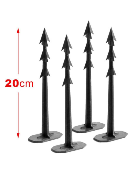 Szpilki groty kołki do agrowłókniny harpoon peg wys. 20cm 50szt