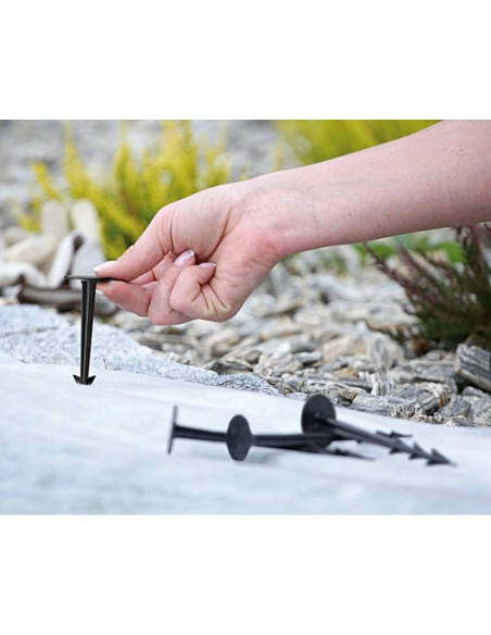 Szpilki groty kołki do agrowłókniny harpoon peg wys. 20cm 50szt