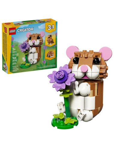 Lego creator 31376 31376 uroczy chomik z kwiatkiem