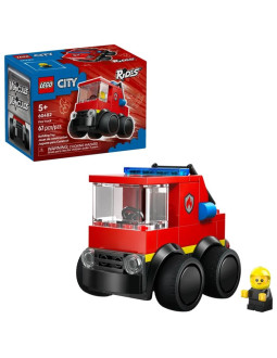 Lego city 60482 wyścigówki: ciężarówka strażacka