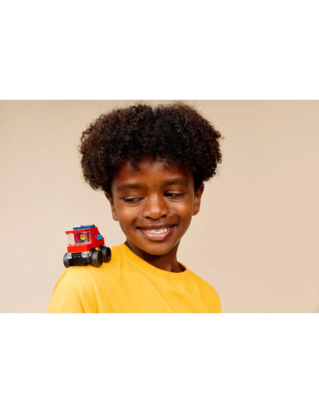 Lego city 60482 wyścigówki: ciężarówka strażacka