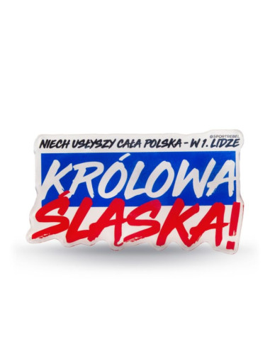 Magnes akrylowy polonia bytom herb