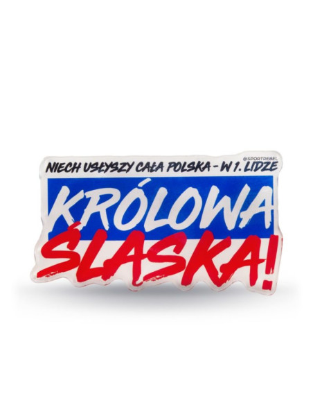 Magnes akrylowy polonia bytom herb