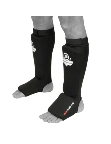 Elastyczne ochraniacze na piszczele m - shinrage black