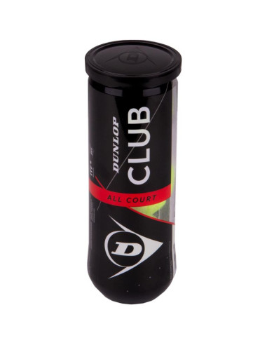 Piłki tenis ziemny dunlop club kpl.3 szt