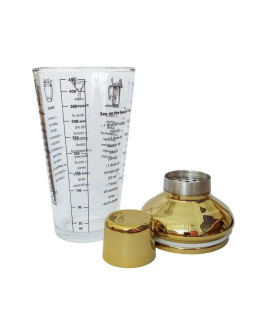 Shaker do koktajli szklany 450ml alpina