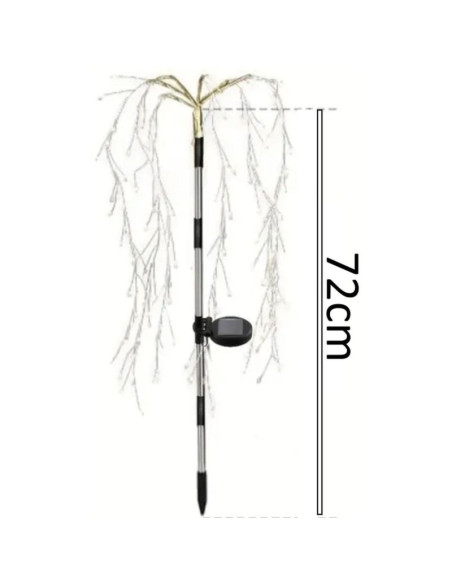 Lampa solarna  drzewko fajerwerki 72cm 120 led