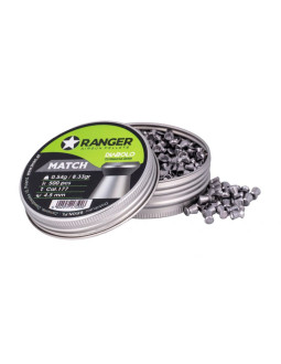 Śrut 4,5 mm ranger diabolo professional match płaski 500 szt. 0,54 g