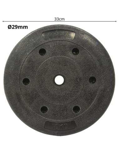 Obciążenie betonowe 10 kg enero fit fi29mm