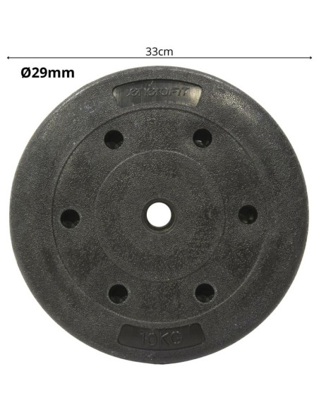Obciążenie betonowe 10 kg enero fit fi29mm
