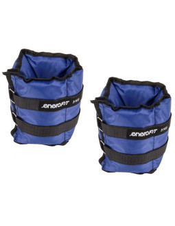 Obciążenie na przeguby niebieskie 6kg (2x3kg) enero fit