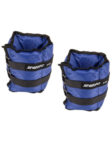 Obciążenie na przeguby niebieskie 6kg (2x3kg) enero fit