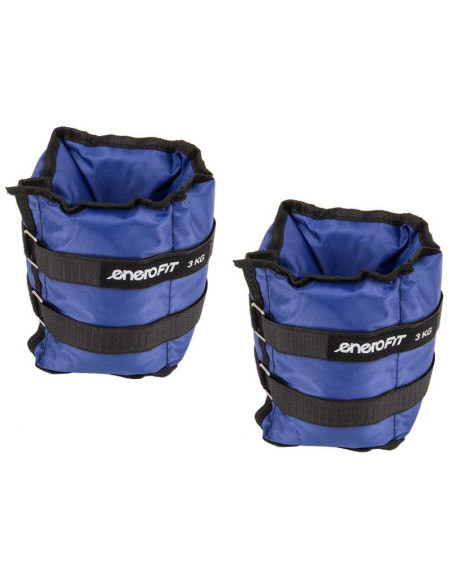 Obciążenie na przeguby niebieskie 6kg (2x3kg) enero fit