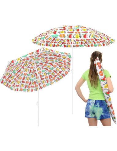 Parasol plażowo balkonowy 180cm mix fruit 1048826