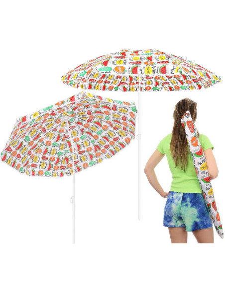 Parasol plażowo balkonowy 180cm mix fruit 1048826