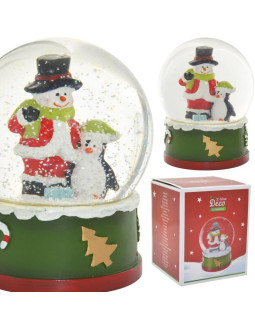 Świąteczna kula bałwan