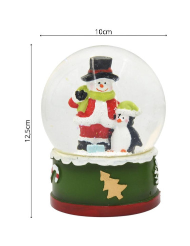 Świąteczna kula bałwan