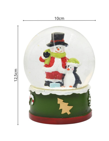 Świąteczna kula bałwan