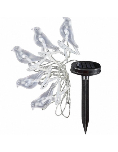 Lampa solarna girlanda ogrodowa party light ptaszki 5led