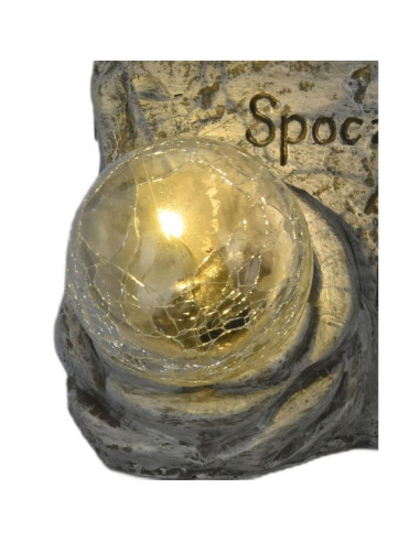 Figurka aniołek znicz nagrobny led spoczywaj w pokoju