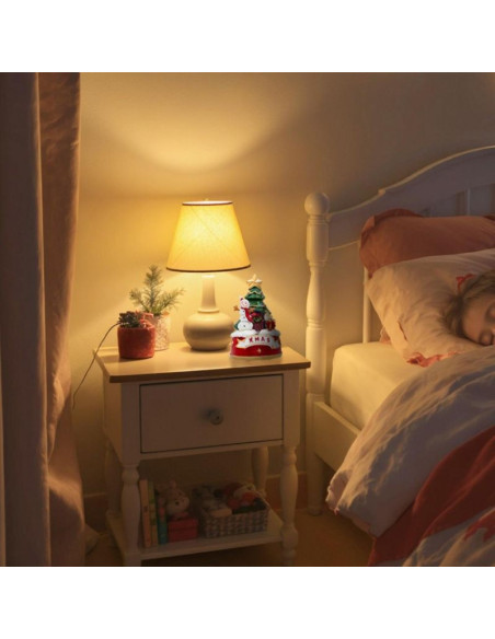 Dekoracja świąteczna grająca bałwan