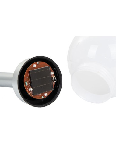 Lampa solarna kula mleczna 20x53,5cm