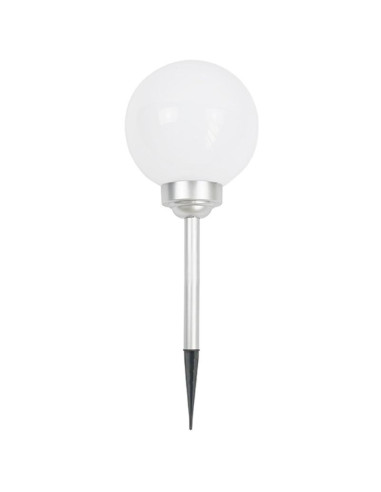 Lampa solarna kula mleczna 20x53,5cm