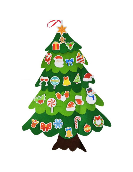 Kalendarz adwentowy choinka diy