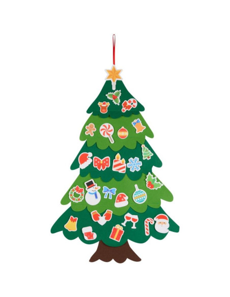 Kalendarz adwentowy choinka diy