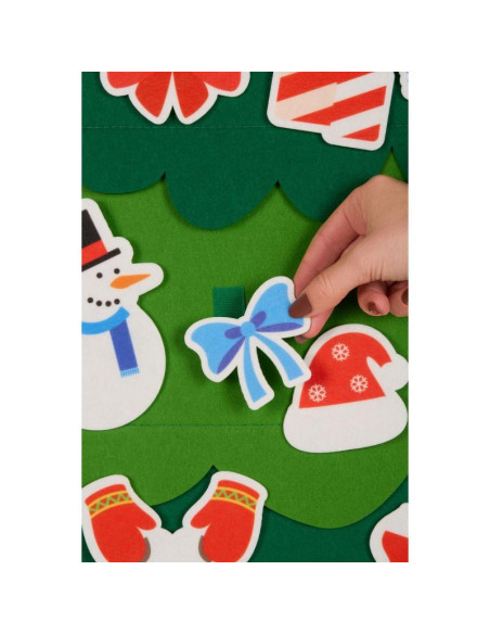 Kalendarz adwentowy choinka diy