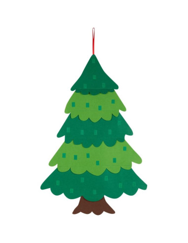 Kalendarz adwentowy choinka diy