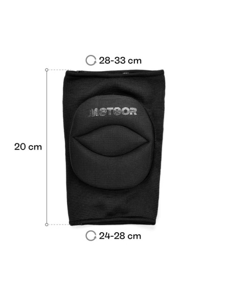 Nakolanniki siatkarskie meteor s czarne