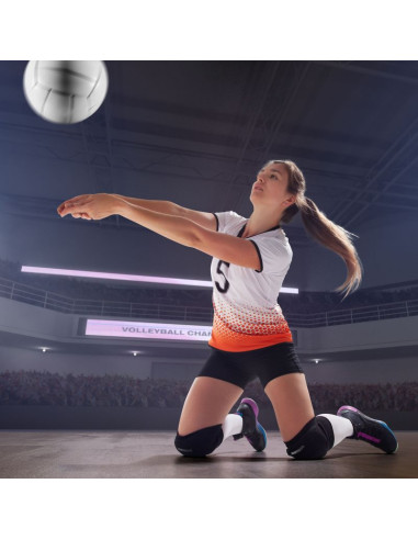 Nakolanniki siatkarskie meteor m czarne