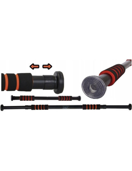 Drążek rozporowy regulacją 63-96cm xqmax czarny